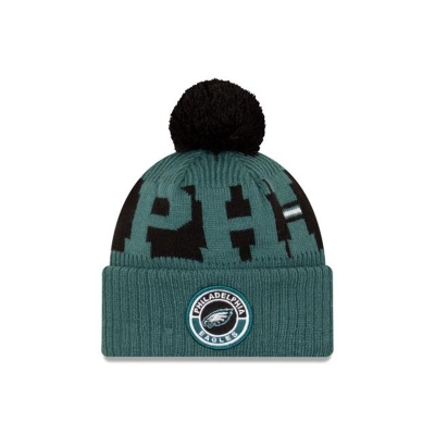 Sapca New Era Philadelphia Eagles NFL Alternate Cold Weather Sport Knit Beanie - Negrii